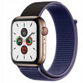 Spacecase Nylon Strap AW 42/44/45 black/navy blue
