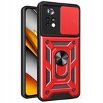 Spacecase Camring Poco X4 Pro 5G red