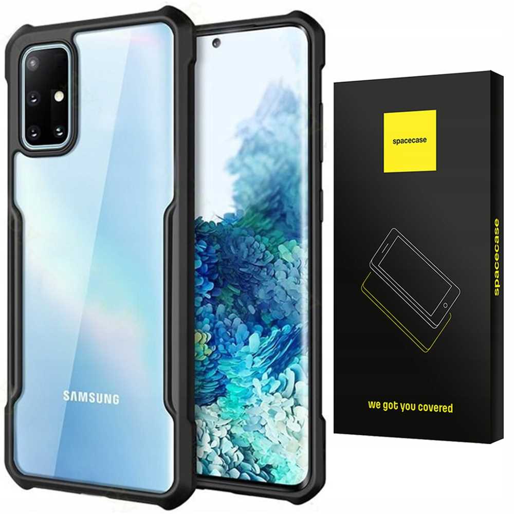 Spacecase Beetle Galaxy A71 czarny