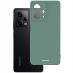 Spacecase Silicone Case Redmi Note 12 Pro 5G dark green