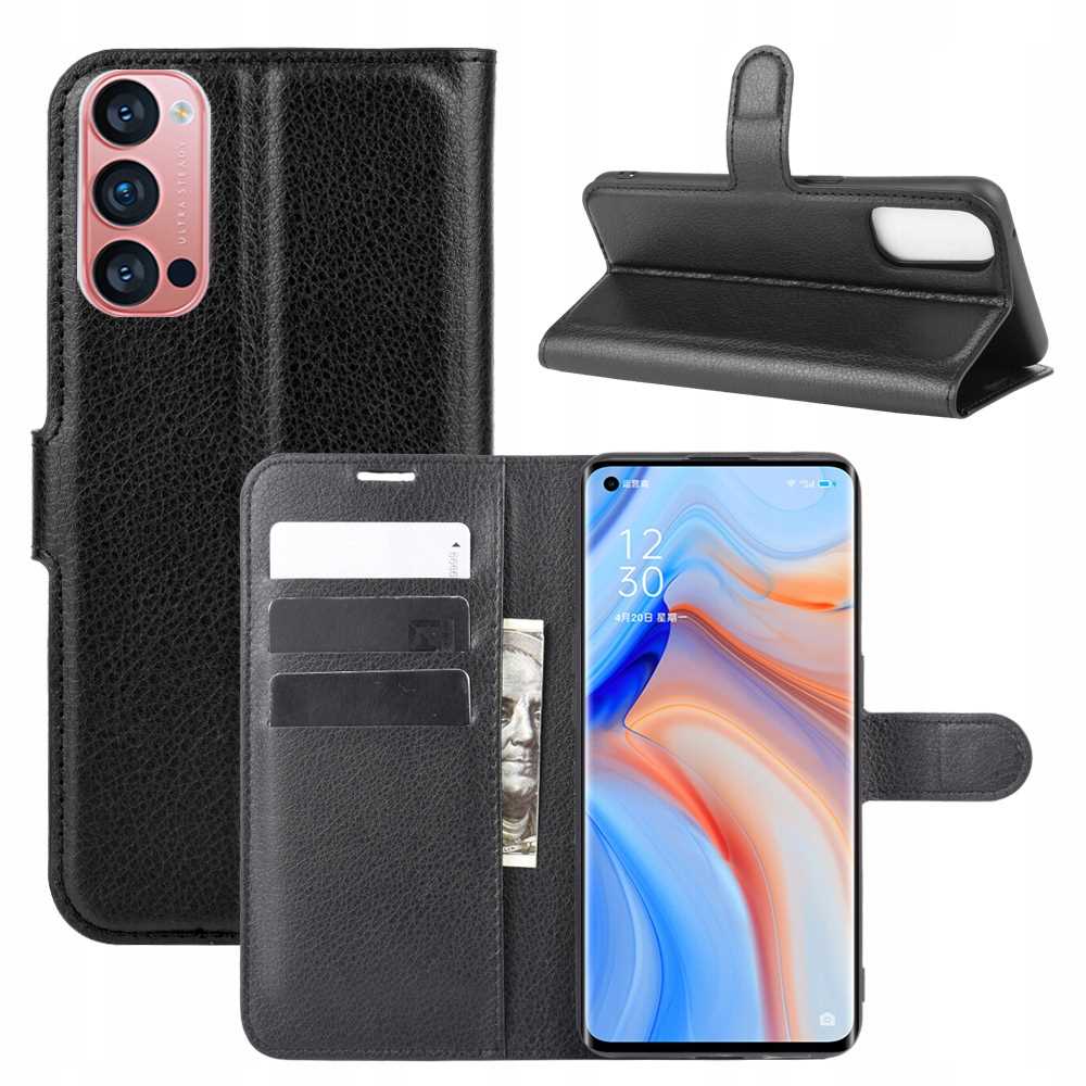 LITCHI Oppo Reno 4 Pro 5G czarny
