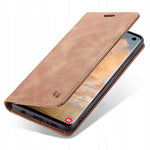 Spacecase Wallet Galaxy S10 light brown