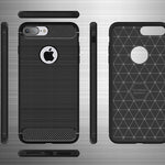 Spacecase Carbon iPhone 7/8 Plus czarny