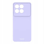 Spacecase Silicone Case Poco F6 Pro light purple