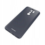 Spacecase Silicone Case Redmi Note 8 Pro black