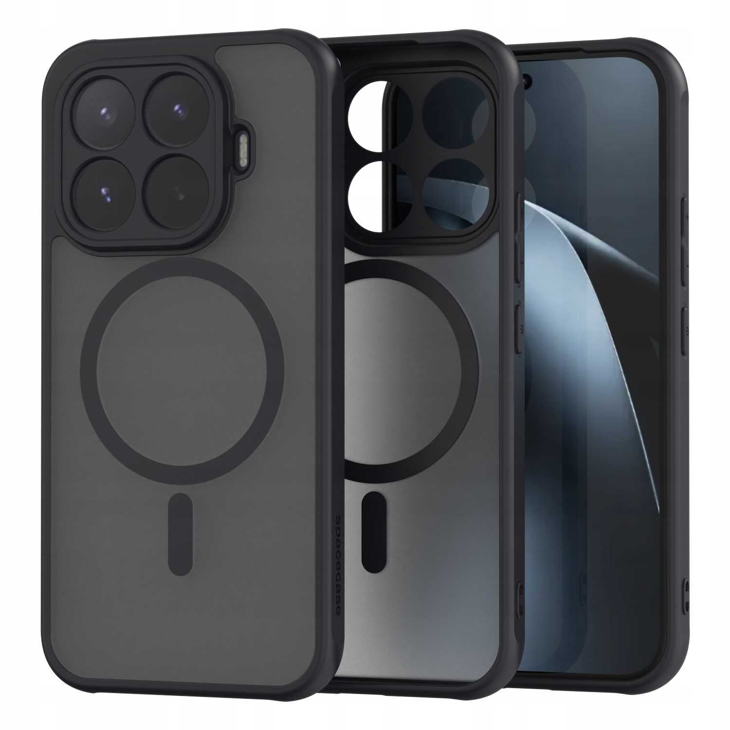 Spacecase Hybrid Mag Xiaomi 17T black