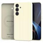 Spacecase Silicone Mag Galaxy S25+ beige