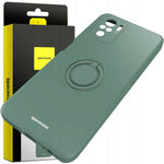 Spacecase Silicone Ring Redmi Note 10/10s dark green
