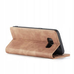 Spacecase Wallet Galaxy S8 light brown