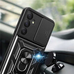 Spacecase Camring Galaxy A55 5G black