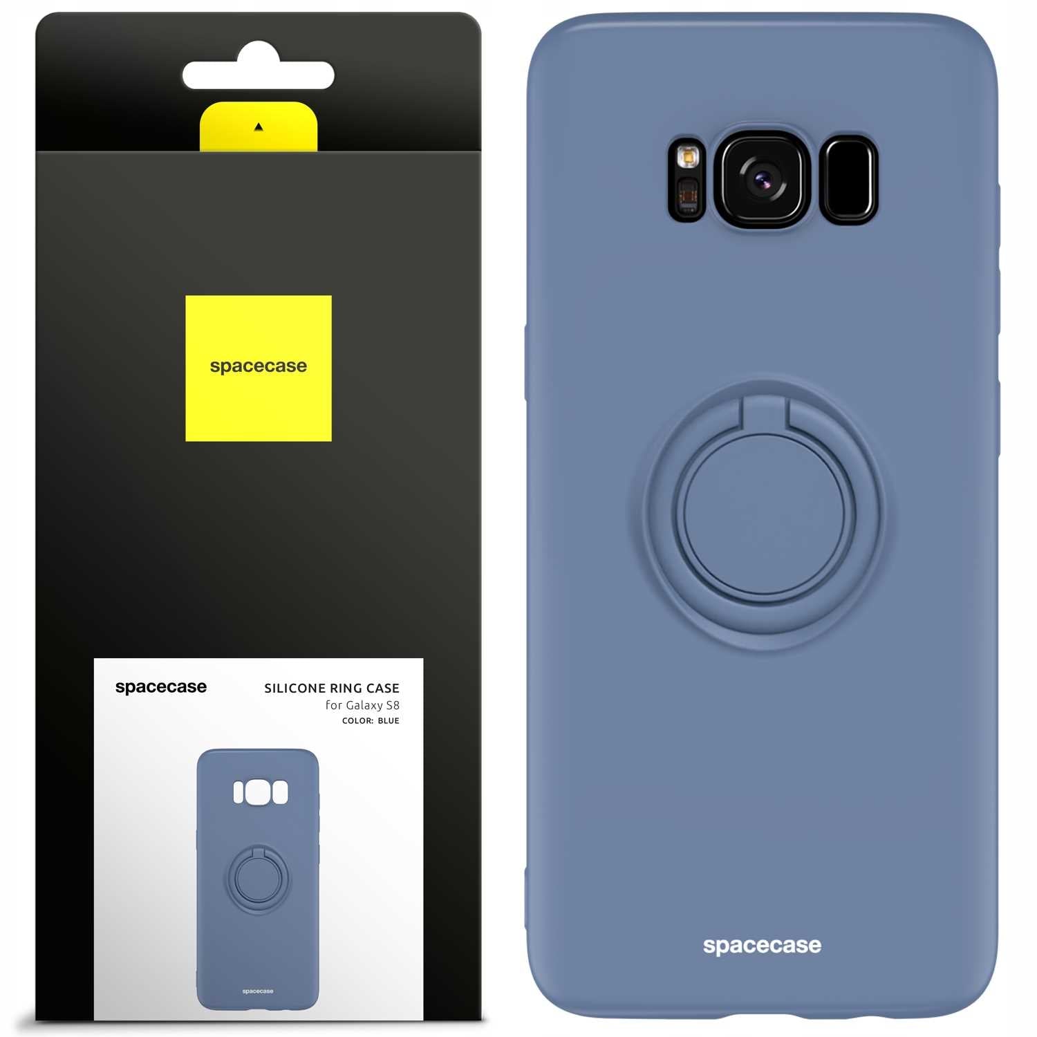Spacecase Silicone Ring Galaxy S8 blue