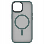Spacecase Hybrid Mag iPhone 15 dark green