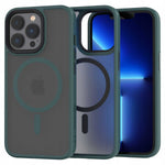 Spacecase Hybrid Mag iPhone 13 Pro dark green