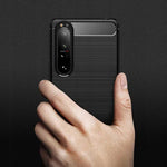 Spacecase Carbon Sony Xperia 1 IV czarny
