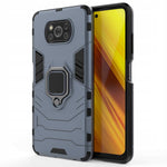 Spacecase X-Ring Poco X3 NFC/Pro niebieski