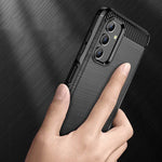 Spacecase Carbon Galaxy A04s/A13 5G czarny