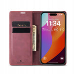 Spacecase Wallet iPhone 15 Pro red