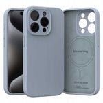 Spacecase Silicone Mag iPhone 15 Pro baby blue