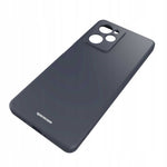 Spacecase Silicone Case Poco X5 Pro 5G black