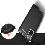 Spacecase Carbon Galaxy S20 FE czarny