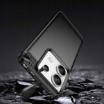 Spacecase Carbon Poco X6 / RM Note 13 Pro 5G black