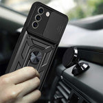 Spacecase Camring Galaxy S21 FE black