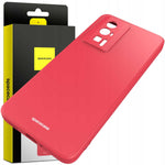 Spacecase Silicone Case Poco F5 Pro red