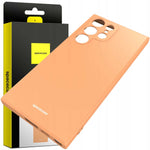 Spacecase Silicone Case Galaxy S23 Ultra orange