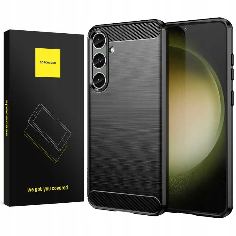 Spacecase Carbon Galaxy S24+ black