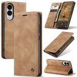 Spacecase Wallet Galaxy S25 Edge light brown