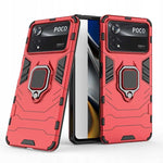 Spacecase X-Ring Poco X4 Pro 5G czerwony