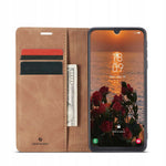 Spacecase Wallet Galaxy A50 light brown