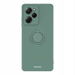 Spacecase Silicone Ring Poco X5 Pro 5G dark green