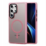 Spacecase Hybrid Fusion Mag Galaxy S25 Ultra pink