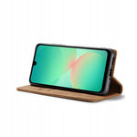 Spacecase Wallet Galaxy A27 5G light brown