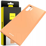 Spacecase Silicone Case Galaxy Note 10+ orange
