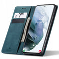 Spacecase Wallet Galaxy S21+ blue