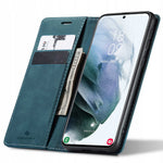 Spacecase Wallet Galaxy S21+ blue