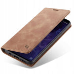 Spacecase Wallet Galaxy S9+ light brown