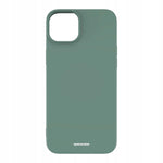 Spacecase Silicone Case iPhone 15 Plus dark green