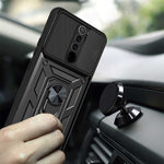 Spacecase Camring Redmi 9 black