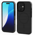 Spacecase Hybrid Fusion Mag iPhone 16 black