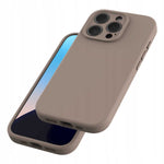 Spacecase Silicone Mag iPhone 16 Pro brown