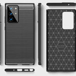 Spacecase Carbon Galaxy Note 20 Ultra czarny