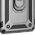 Spacecase Ring NX Redmi 9 srebrny