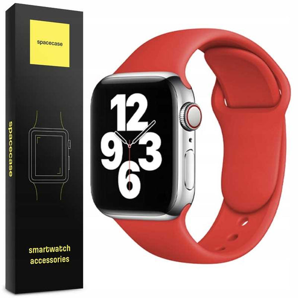 Spacecase Silicone Band AW 42/44/45 red