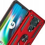 Spacecase Ring NX Moto G9 Play/E7 Plus czerwony