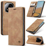 Spacecase Wallet Poco X7/RM Note 14 Pro/Pro+ 5G brown