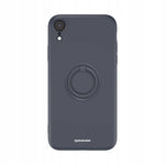 Spacecase Silicone Ring iPhone Xr black