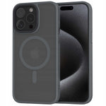 Spacecase Hybrid Mag iPhone 15 Pro Max grey